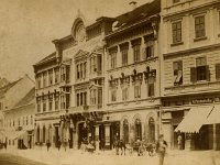 Hotel 'K caru austrijanskom' 1885. godine